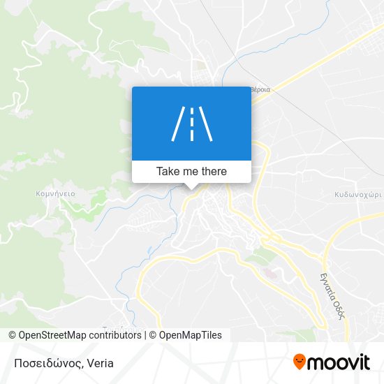 Ποσειδώνος map
