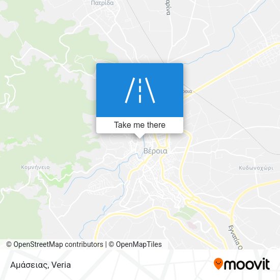 Αμάσειας map