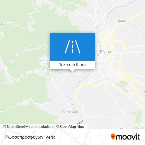 Ρωσσοπροσφύγων map