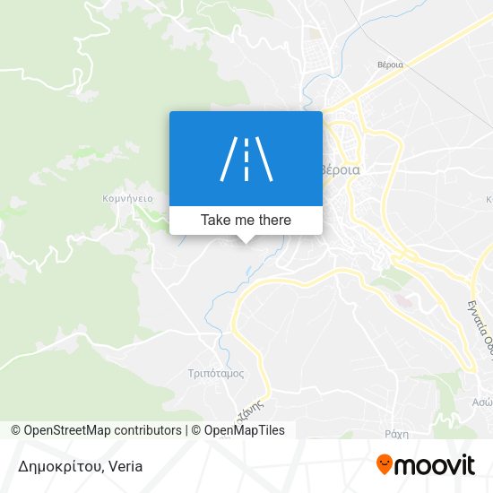 Δημοκρίτου map