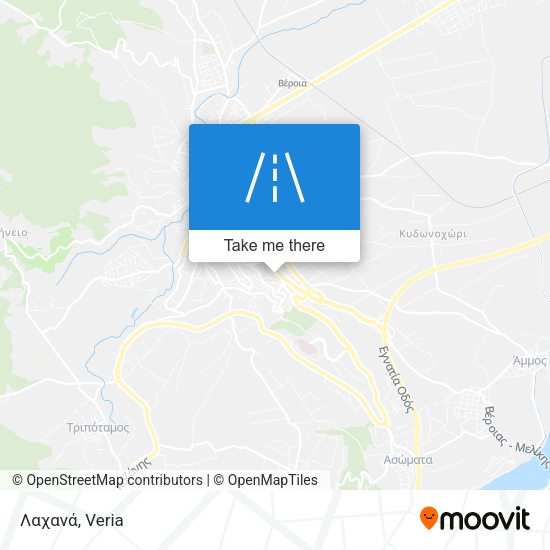 Λαχανά map