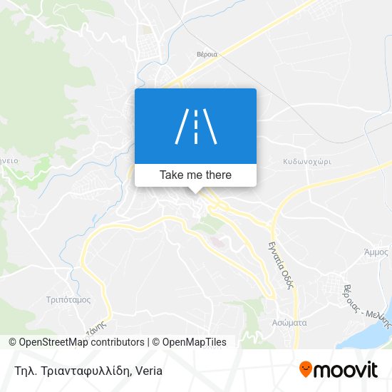 Τηλ. Τριανταφυλλίδη map