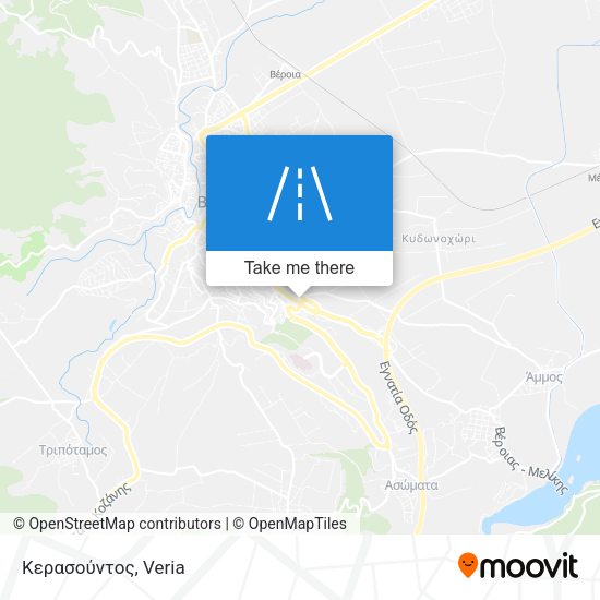 Κερασούντος map