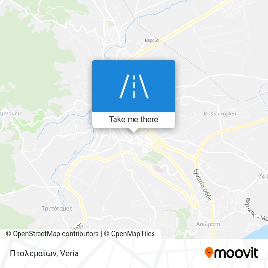 Πτολεμαίων map