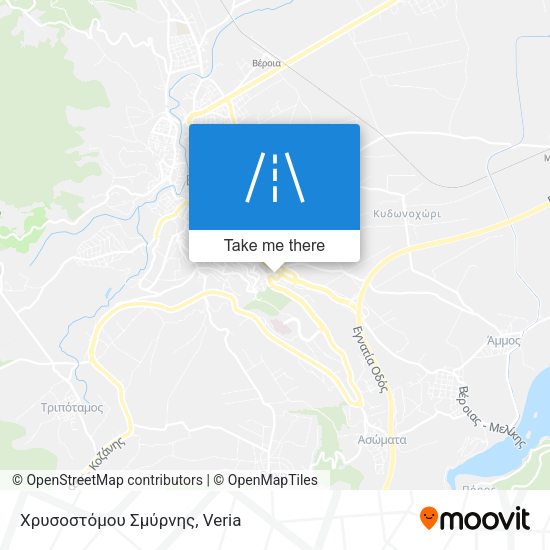 Χρυσοστόμου Σμύρνης map