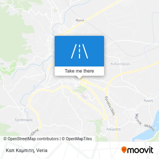 Καπ Καμπιτη map