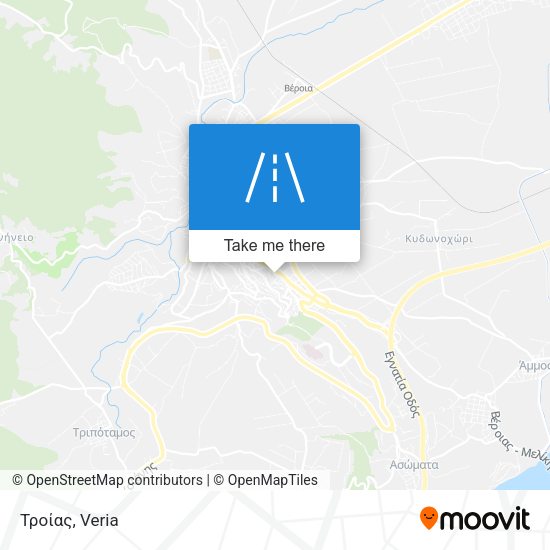 Τροίας map