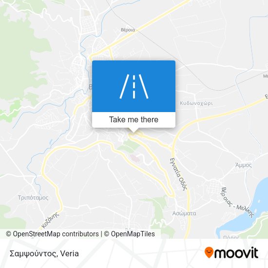 Σαμψούντος map