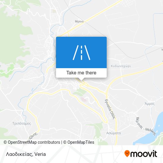 Λαοδικείας map