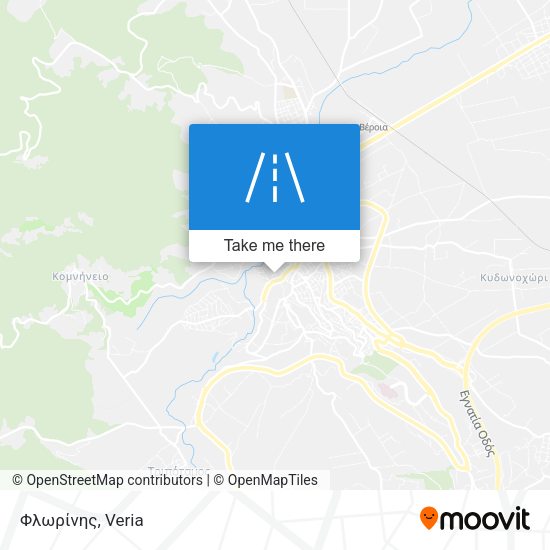 Φλωρίνης map