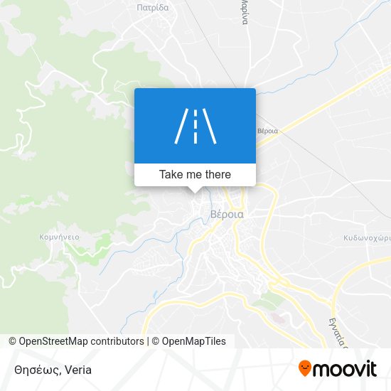 Θησέως map