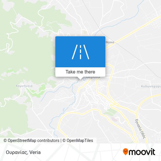 Ουρανίας map