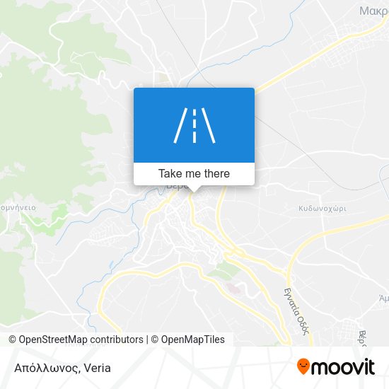 Απόλλωνος map
