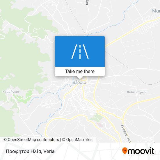 Προφήτου Ηλία map
