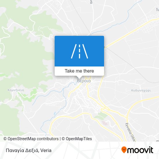 Παναγία Δεξιά map