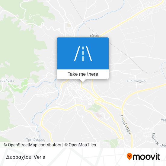 Δυρραχίου map