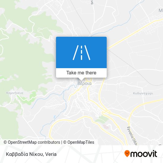 Καββαδία Νίκου map