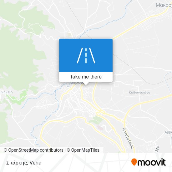 Σπάρτης map