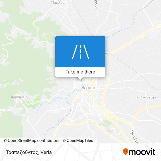 Τραπεζούντος map