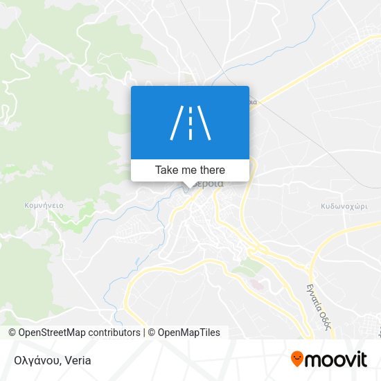 Ολγάνου map