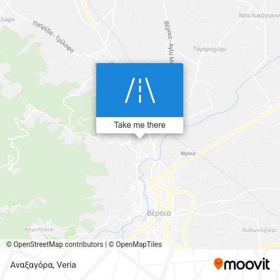 Αναξαγόρα map