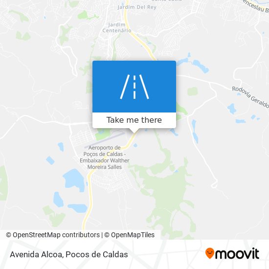 Avenida Alcoa map