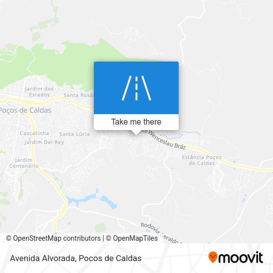 Avenida Alvorada map