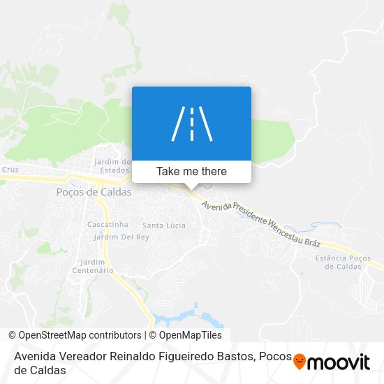 Avenida Vereador Reinaldo Figueiredo Bastos map