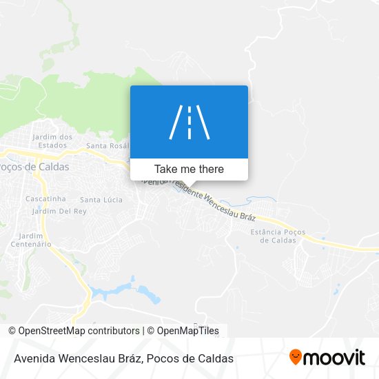 Avenida Wenceslau Bráz map