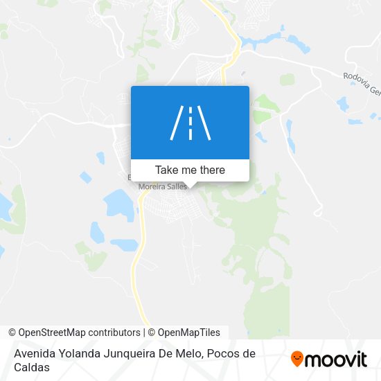 Avenida Yolanda Junqueira De Melo map