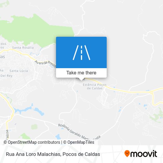 Rua Ana Loro Malachias map