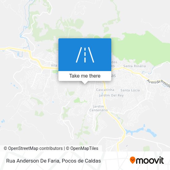 Rua Anderson De Faria map
