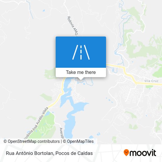 Rua Antônio Bortolan map