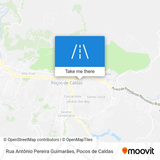 Rua Antônio Pereira Guimarães map