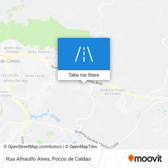 Rua Athaulfo Alves map