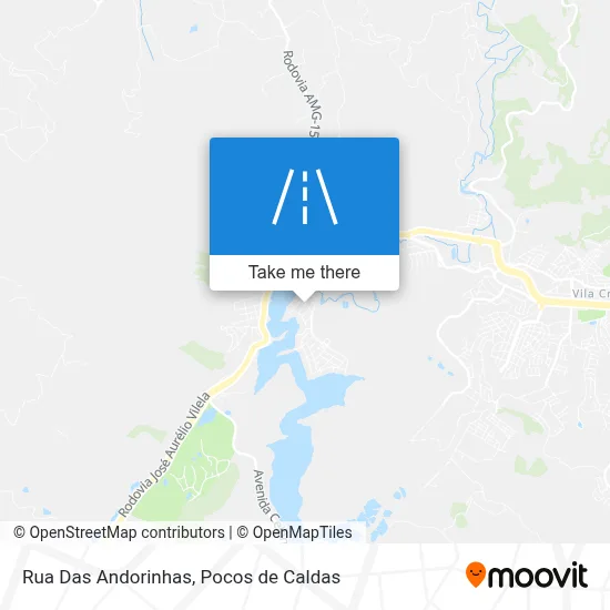Rua Das Andorinhas map
