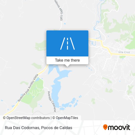 Rua Das Codornas map