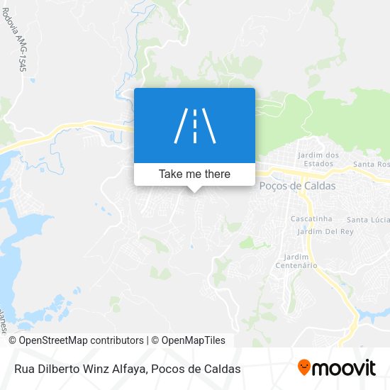 Rua Dilberto Winz Alfaya map