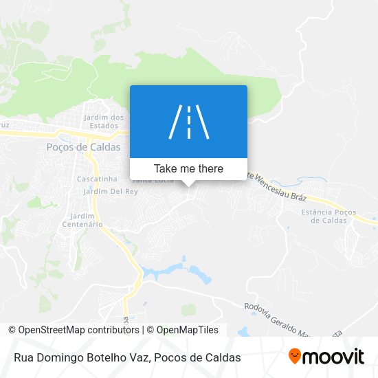 Rua Domingo Botelho Vaz map