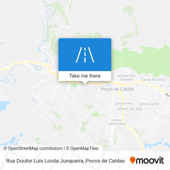 Rua Doutor Luís Loiola Junqueira map