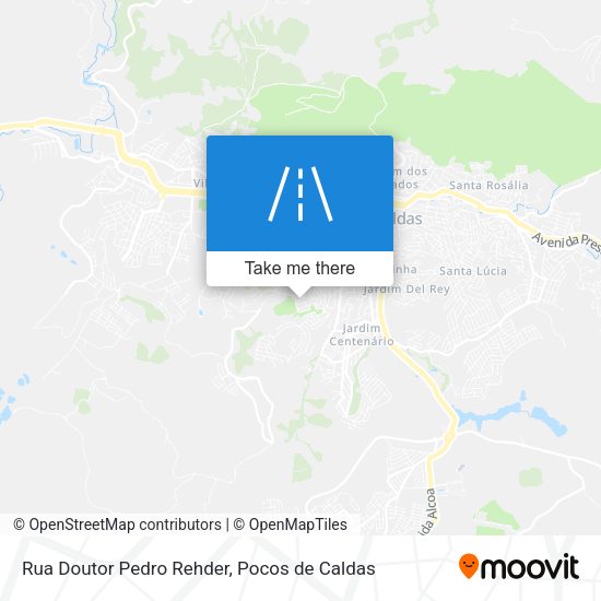 Rua Doutor Pedro Rehder map