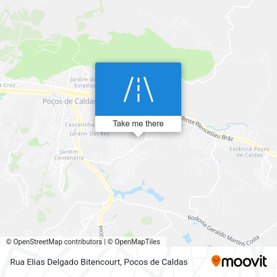Rua Elias Delgado Bitencourt map