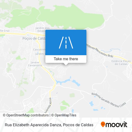 Rua Elizabeth Aparecida Danza map