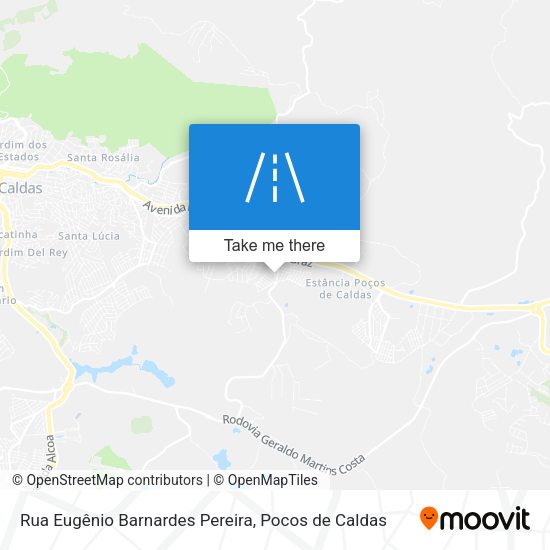 Rua Eugênio Barnardes Pereira map
