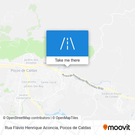 Rua Flávio Henrique Aconcia map
