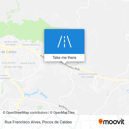 Rua Francisco Alves map