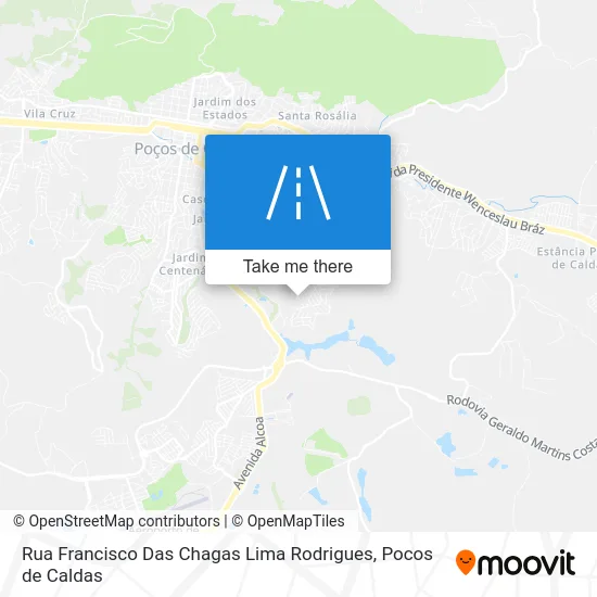Rua Francisco Das Chagas Lima Rodrigues map