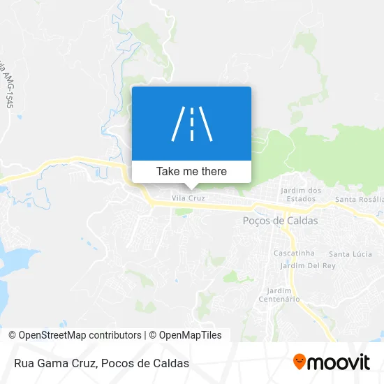 Rua Gama Cruz map