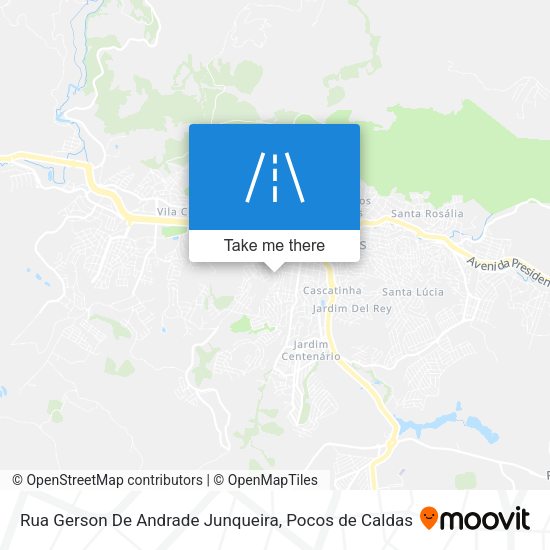 Rua Gerson De Andrade Junqueira map