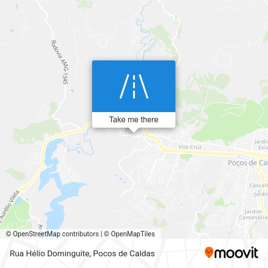 Rua Hélio Dominguite map